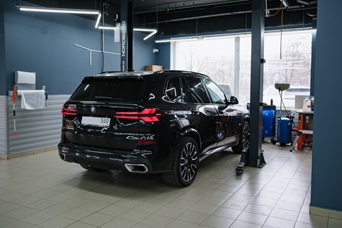 Замена трубопровода дозирующего модуля SCR на BMW G05