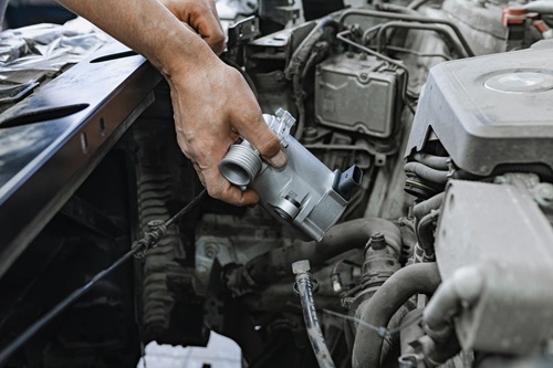 Замена помпы BMW F25