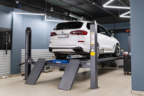 BMW регулировка развала