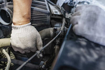 Замена помпы BMW F25