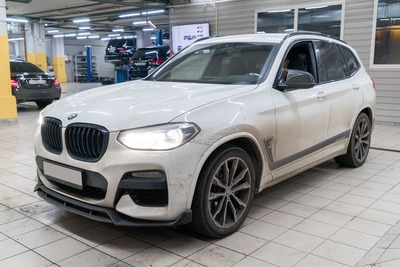 Обслуживание тормозов M Sport на BMW X3 G01