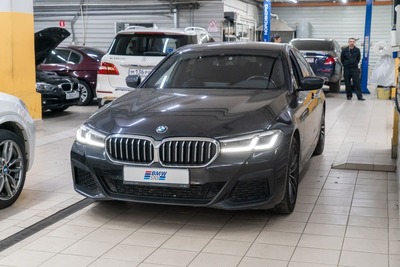греется дизельный BMW G30