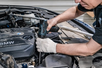 Новый БМВ X3 oil service