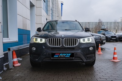 Замена стойки стабилизатора на BMW F25