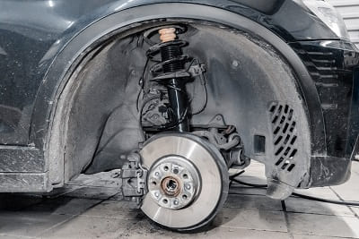 Замена амортизаторов и ремонт рулевой рейки BMW X3 F25