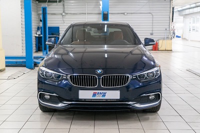 Замена подушек ДВС BMW F32