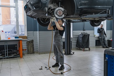 Замена стойки стабилизатора на BMW F25