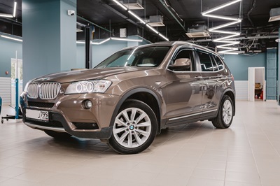 Замена приводного ремня BMW X3 F25