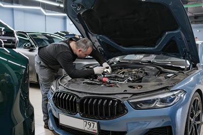 Замена катушки зажигания BMW G15