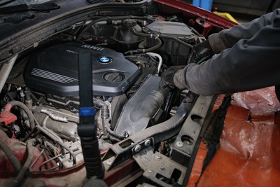 Переуплотнение патрубка интеркулера в BMW F26