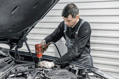Замена амортизаторов и ремонт рулевой рейки BMW X3 F25