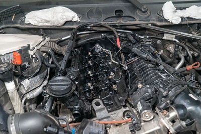 Замена клапанной крышки BMW X1 E84