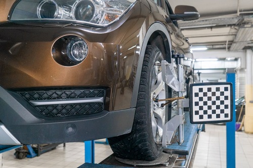 Регулировка развал-схождения после ремонта ходовой BMW X1