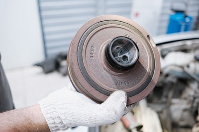 Замена демпфера в BMW F30