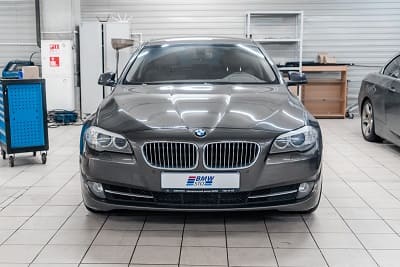 BMW 5 как помыть радиаторы