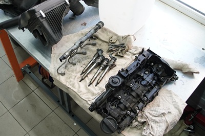 Замена крышки ГБЦ в BMW F32