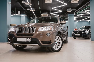 Замена приводного ремня BMW X3 F25