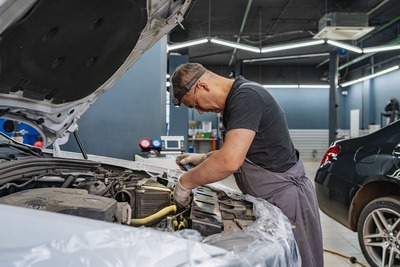 Замена помпы BMW F25