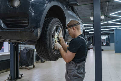 Замена стойки стабилизатора на BMW F25