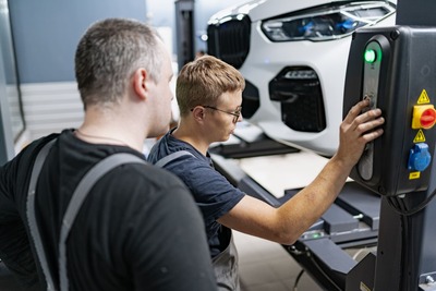 BMW регулировка развала