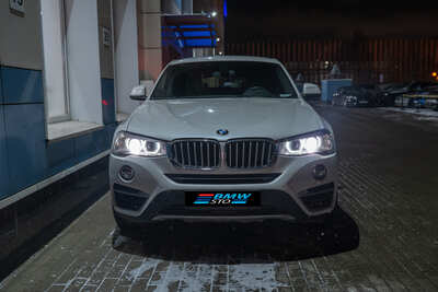 Замена помпы BMW F25