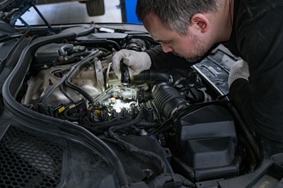 Замена катушки зажигания BMW G15