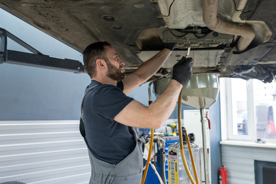 Обслуживание трансмиссии и замена рулевых тяг на BMW G30