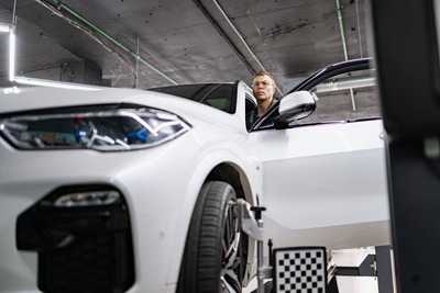 BMW регулировка развала
