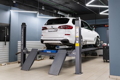 BMW регулировка развала