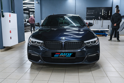 Обслуживание трансмиссии и замена рулевых тяг на BMW G30