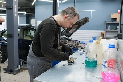 Переуплотнение вакуумного насоса BMW F30