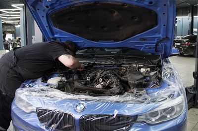 Замена крышки ГБЦ в BMW F32